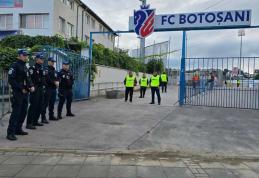 Măsuri de ordine publică la meciul de fotbal dintre F.C. Botoșani și Sepsi Sfântu Gheorghe