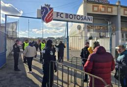 Măsuri de ordine publică pentru meciul dintre F.C. Botoșani și Dinamo București