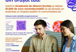 DAS Dorohoi: Lansarea proiectului Academia de Afaceri Sociale în mediul urban