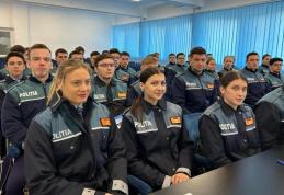 Viitori polițiști, în practică la I.P.J Botoșani - FOTO