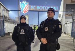 Măsuri de ordine publică pentru meciul dintre F.C. Botoșani și Universitatea Craiova