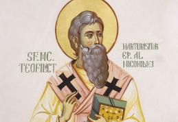 SINAXAR – 8 Martie – Sfântul Ierarh Teofilact Mărturisitorul (Pomenirea celor adormiți)