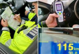 Acțiune a polițiștilor pentru prevenirea accidentelor produse pe fondul vitezei excesive