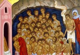 SINAXAR – 9 Martie – Sfinţii 40 de Mucenici din Sevastia (Duminica I din post, a Ortodoxiei)