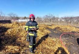 Nu distrugeți prin ardere vegetația uscată: pericol de incendiu!