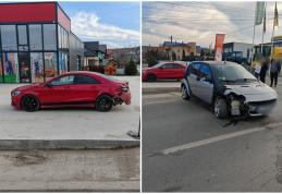 Accident la Hudum! Două mașini au fost implicate în eveniment