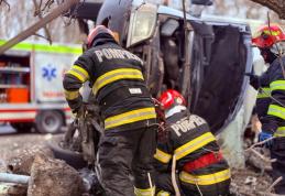 Bărbat rănit într-un accident rutier produs în dreptul pădurii Baisa