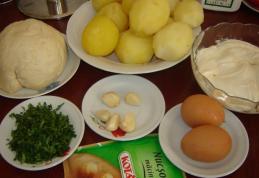 Barcute de cartofi copti (de post)