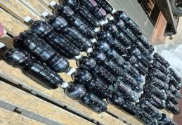 80 de litri de vin confiscați la controlul de frontieră