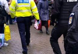 Piața din Darabani controlată de polițiști