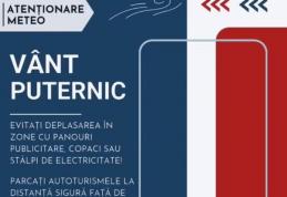 Meteorologii au actualizat prognoza pentru avertizare tip cod galben de instensificări ale vântului în Botoșani
