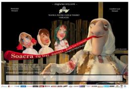 Teatrul „Vasilache” Botoșani vă aștepată la spectacolul „Soacra cu trei nurori”