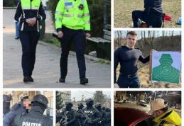 Polițiștii botoșăneni îi așteaptă pe cetățeni pe Pietonalul Unirii la celebrarea a 203 ani de la atestarea documentară