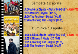 Vezi ce filme vor rula la Cinema „MELODIA” Dorohoi, în perioada 11-17 aprilie – FOTO