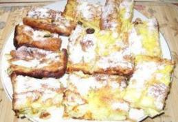 Plăcintă creață cu brânză dulce și stafide