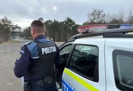 Tânăr prins la volanul unui autoturism cu numere false pe o stradă din Dorohoi