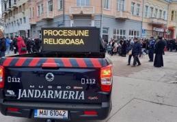Jandarmii botoșăneni asigură ordinea și siguranța publică în acest sfârșit de săptămână