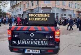 Jandarmii botoșăneni vor lua măsurile necesare pentru desfășurarea în siguranță a manifestărilor religioase