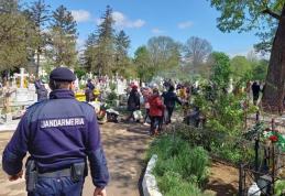 „Este interzis picnicul în cimitir” - Jandarmii botoșăneni vor supraveghea „Paștele Blajinilor”