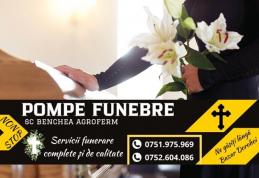 Pompe funebre SC Benchea Agroferm: Servicii Funerare Dorohoi complete, de calitate și NON-STOP