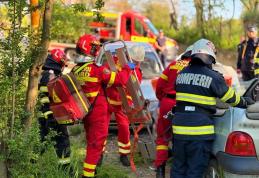 Ample acțiuni de salvare la Agafton: cutremur, explozie, incendiu, asanare muniție, accident rutier - FOTO