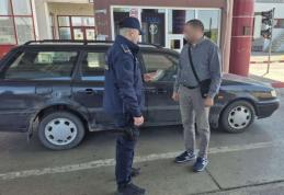 Descoperit la controlul de frontieră cu un permis de conducere fals