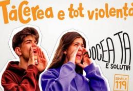 Concurs de creație în cadrul campaniei „Tăcerea e tot violență! Vocea ta e soluția”
