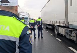 Acțiunea „TRUCK & BUS” desfășurată de polițiștii rutieri botoșăneni
