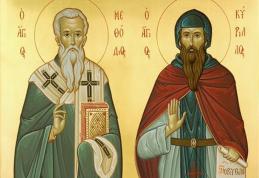 SINAXAR – 11 Mai – Sfântul Ierarh Metodie şi Sfântul Cuvios Chiril, luminătorii slavilor