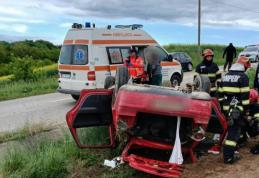 Trei tinere au ajuns la spital în urma unui accident produs pe un drum din Baranca