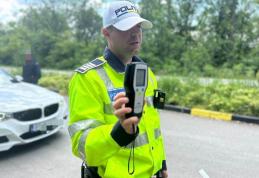 Șofer cu alcoolemie uriașă scos din trafic de polițiști