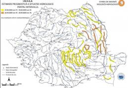 Cod galben prelungit și risc de inundații pe râul Jijia și afluenții acestuia