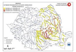 Cod galben și risc de inundații pe râurile Jijia și Prut până miercuri