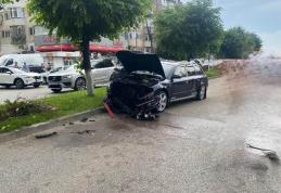 Accident pe o stradă din Botoșani. Două persoane au ajuns la spital