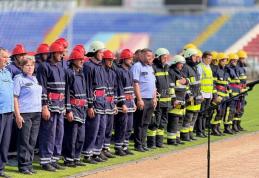 Pompierii voluntari din Văculești, câștigătorii etapei județene a concursurilor profesionale ale serviciilor voluntare și private pentru situații de u