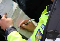 Șofer băut, observat de polițiști în timp ce a acroșat un alt autoturism 