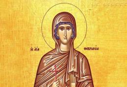 SINAXAR – 25 Iunie – Sf. Cuv. Mc. Fevronia; Sf. Mc. Orentieşifraţii săi; Sf. Mc. Livia
