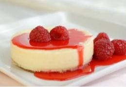 Cheesecake cu zmeură