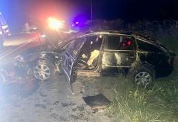 Patru tineri au ajuns la spital în urma unui accident rutier produs la Cristinești