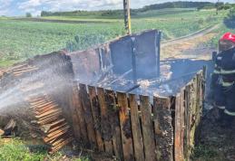 Două incendii izbucnite din cauza neglijenței. Pompierii botoșăneni au intervenit pentru stingere