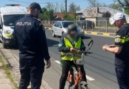 Peste 40 de amenzi aplicate în cadrul unei acțiuni organizată pentru prevenirea indisciplinei pietonilor și bicicliștilor