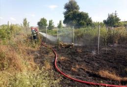Pompierii au intervenit pentru stingerea a trei incendii de vegetație uscată în ultimele 24 de ore