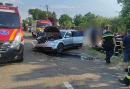 Accident la Dorobanți! Trei persoane au ajuns la spital după impactul dintre două mașini