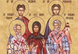 SINAXAR – 28 Iulie – Sfinţii Apostoli şi Diaconi: Prohor, Nicanor, Timon şi Parmena; Sf. Cuv. Irina
