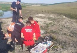 Adolescent găsit în apă de la o adancime de peste cinci metri