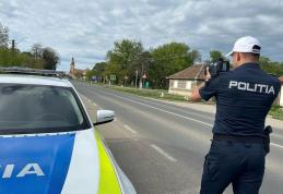 42 de șoferi sancționați pentru viteză excesivă, la Darabani
