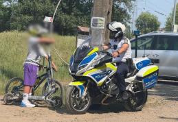 Pe jos, pe două roți sau cu trotineta. Amenzi de aproximativ 4.000 lei într-o singură zi