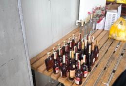 „Surprize” la control: țigări și alcool, confiscate de polițiștii de frontieră - FOTO