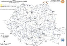 Cod Portocaliu și Galben de inundații pe râul Prut