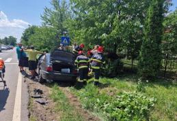 ACCIDENT cu patru victime la Dragalina - FOTO